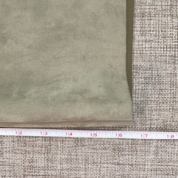 NEW Alpha & Omega Mini Faux Suede Skirt - Picture 10 of 15